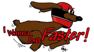 I Wanna Go Faster logo